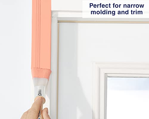 Zibra Fan Paint Brush for Painting Molding, Routed Edges, Flat Surfaces, and Furniture, White, 1.25-inch - size: 1.25 in, style: Fan Brush