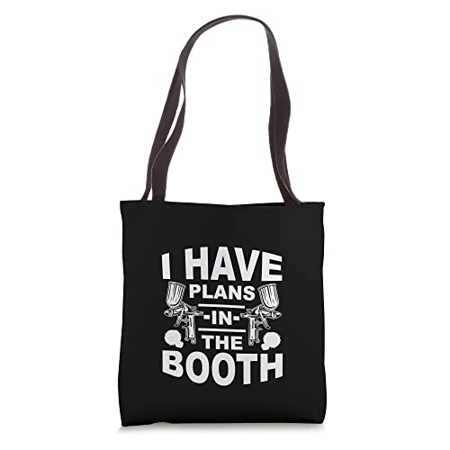 vehicle painter Airbrush Booth Auto body paint Tote Bag