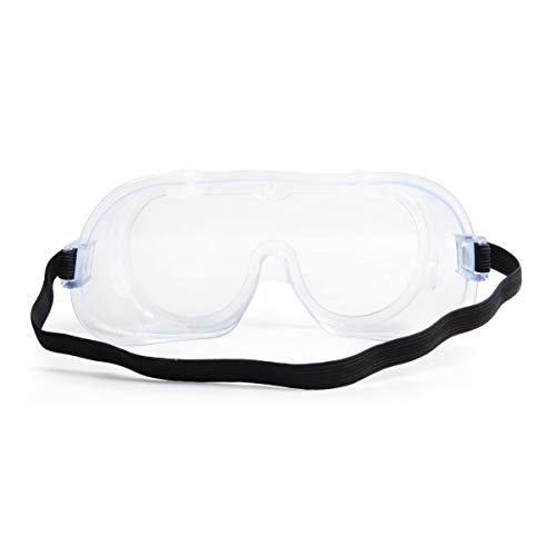 ARMITAGE Safety Goggles, ANSI Z87.1 Safety Glasses Eye Protection Fit Over Eyeglasses-Unisex Ultra Clear Lens Supermore
