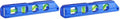 WORKPRO 8 Inch Magnetic Torpedo Level Conduit Bubble Level (Pack of 2) - size: 8inches (Pack of 2)