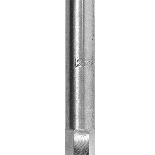 QWORK® Wood Auger Drill Bits, 12mm x 300mm, Cuts Shallow and Deep Holes in Wood, 1 Piece - size: 1/2 x 12 inch