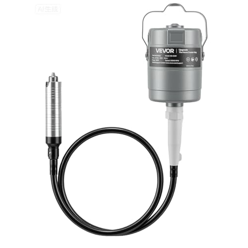 VEVOR Flex Shaft Grinder, 150W 23000RPM Electric Flex Shaft Rotary Tool, Foot-Pedal Control Hanging Carver Grinder with 112PCS Accessory Kit for Sanding Buffing Polishing Cutting
