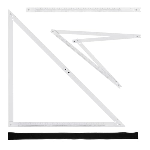 Folding Triangle Ruler 48inchs Aluminum Framing Square