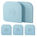 Pan Scraper, 5 Pcs Pot & Dish Scraper Plastic, Sturdy Scraper Kitchen Tool, Aqua - color: Aqua, size: 5 Pcs