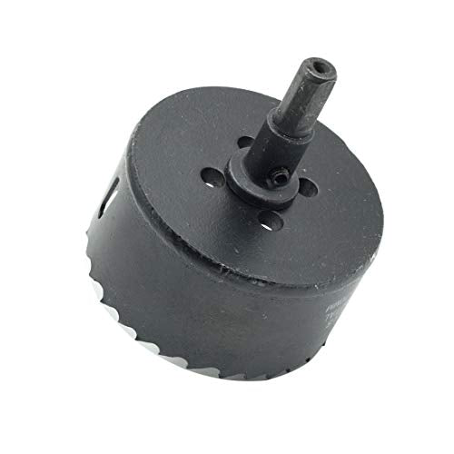 2-3/4"/70mm Bimetal Hole Saw Triangle Shank Hole Cutter - color: black, size: 2-3/4"