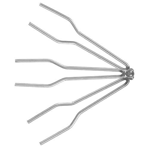 Uonlytech 9 pcs Pyrography Tips Wood Burning Tool Tips Replacement Nibs for High Impedance Pyrography Machine Fine Nibs for Wood Burning Diy Craft Accessories