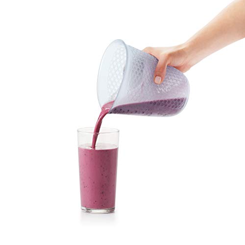 OXO Good Grips 4-Cup Squeeze & Pour Silicone Measuring Cup with Stay-Cool Pattern - size: 4 Cup, style: Cup