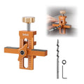 Imbot Cabinet Doors Aluminum Adjustable Positioner for Frameless Face Frame - style: Single-hole