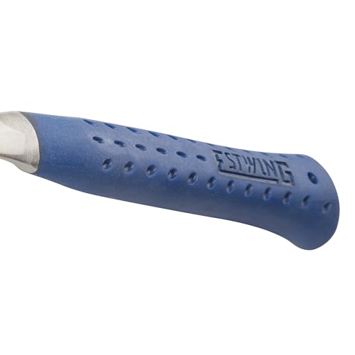 ESTWING Curved Claw Hammer, 16 oz Smooth Face, Shock Reduction Grip, E3-16C - size: 16 oz (Ounces)