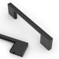 Asidrama 10 Pack 3.75 Inch(96mm) Matte Black Kitchen Cabinet Handles, Cabinet Pulls Kitchen Cabinet Hardware for Cupboard Drawer Pulls - color: Matte Black, size: 3.75" Hole Center(96mm), style: 10 Pack