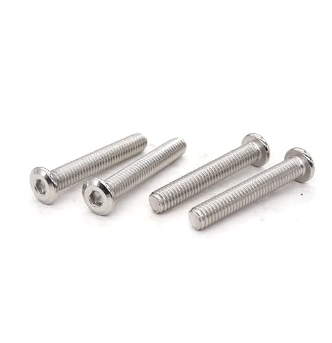 10pcs M6 x 30mm Rivet Countersunk Socket Cap Bolts Screws Connecting 304 Stainless Steel - size: 10pcs M6 x 30mm