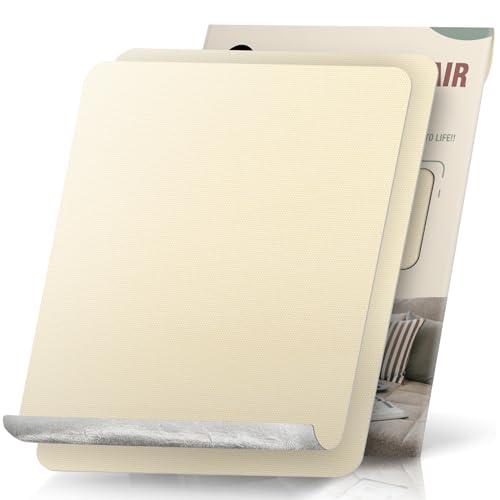 OAZ Canvas Repair Patch Self-Adhesive Fabric Patch, 9x11 Inch 2 Pcs, Waterproof Fabric Repair Patch for Furniture, Couch, Tent, Tote Bag, Sofa, Car Seat, Lounge Chair, Awning (Beige) - color: Canvas Beige, size: 9" x 11"