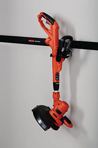 Rubbermaid Garage FastTrack Power Tool Holder Satin Nickel Wall Mounted Storage System Holds up to 50 pounds for Home/Garage/Tool Organization - style: Power-Tool Hook