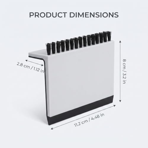 Black Kitchen Sink Squeegee Cleaner Countertop Brush Wiper Vegetable Cleaning Brush Wiper Home Kitchen Tool Accessories Fruit and Vegetable Cleaning Brushes
