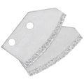 QEP 2 in. H Carbide Grit Grout Removal Tool Blade 2 pk - Case of: 1;