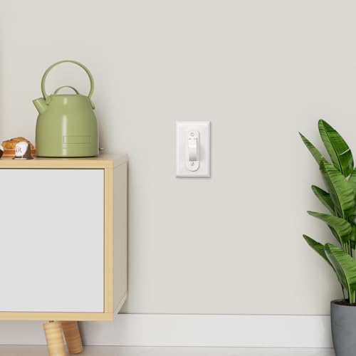 Wall Switch Guard, Child Proof Light Switch Cover Guard | Toggle Style | Light Switch Protection | Keep Toggle Switch in On or Off Position | 2 Pack, White - size: 2 Pack