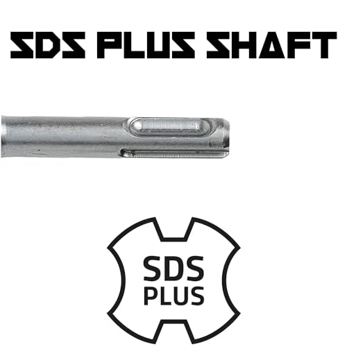 SDS Plus 1/2 Inch x 18 Inch Masonry Drill Bit for Rotary Hammers (Industrial Grade Carbide Tipped) Extra Long Perfect for Concrete, Cement, Brick, Stone, and More! - size: 1/2" x 18"
