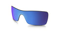 Oakley unisex-adult Batwolf Rectangular Replacement Sunglass Lenses - color: Sapphire Polarized