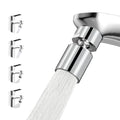 Hibbent NSF/ANSI/CAN 372 Certified 4 Modes Faucet Aerator, Chrome - color: Chrome, style: Upgraded Four Modes Faucet Aerator