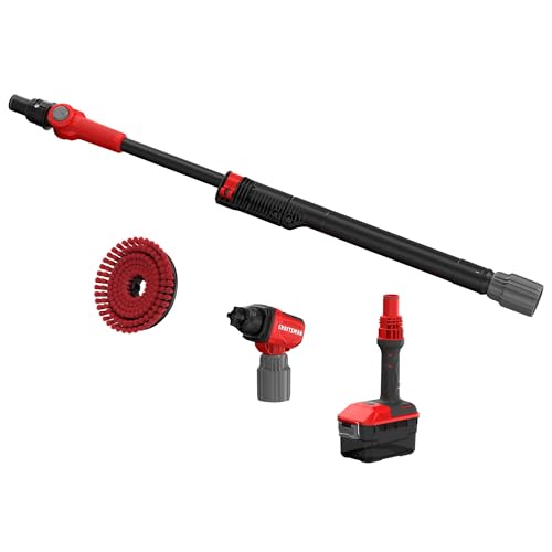 CRAFTSMAN V20 Cordless 2-in-1 Power Scrubber, Multi-Purpose, Bare Tool Only (CMCPS520B) - style: Bare Tool Only
