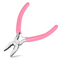 5 Inch Mini Lineman's Pliers - Spring Loaded with Serrated Jaw Combination Pliers, Small Wire Cutters for Jewelry Making, Multi-Use - style: Linemans Pliers
