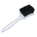 Nanoskin Deep Clean Scrub Brush for Carpet Mats, Black, 8.5" - color: Black and White, size: 8.5"