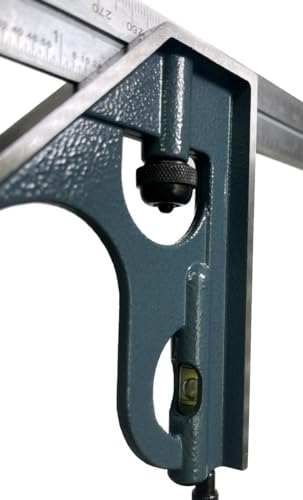 HHIP 4901-0314 3 Piece Combination Square Set, 0-12" Blade - size: 3 Piece, 0-12" Blade