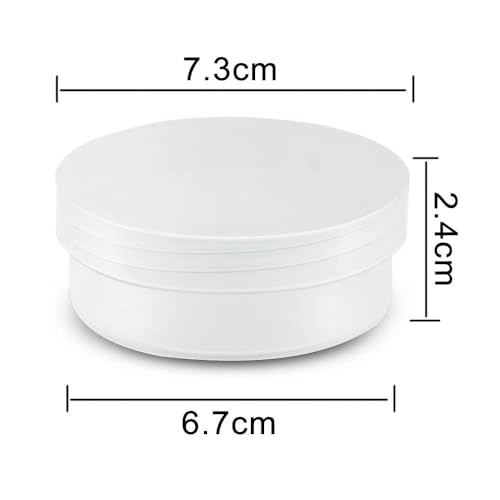 20Pack Round Clear Frosted Plastic Bead Storage Containers Box Case with Screw Top Lids,Cylinder Stackable Bead Containers for Make Up,Eye,Pills,Gems,Beads,Jewelry,Small Items,2.6x1 Inches