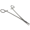 Mayo Hegar Needle Holder Driver with Cross Serrated Jaws Made of Stainless Steel Comes in Multi Position Locking Mechanism Clamping Pliers (8 Inch) - size: 8 Inch