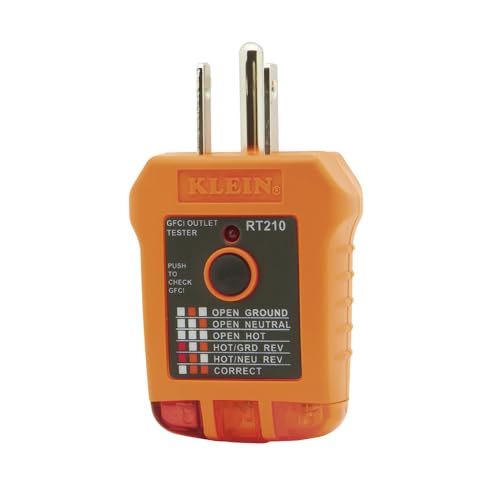 Klein Tools 80023P Tool Set, Home Inspector Tool Kit with Digital Moisture Meter, Non-Contact Voltage Tester, GFCI Outlet Tester, 3-Piece - style: Home Inspector Kit