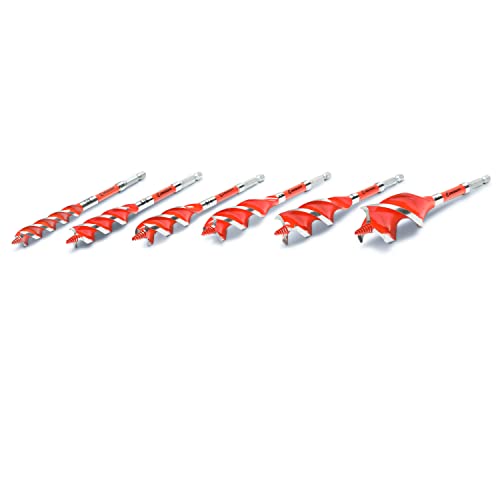 Crescent 6 Piece High Speed Auger Set - 6.25" | CDSASET-6 - style: 6 Piece Set
