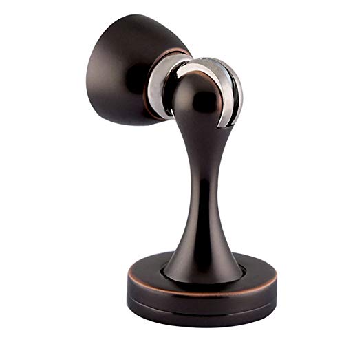 Solid Mental Magnetic Door Stop, Wall Mounted, Oil Rubbed Bronze - color: 1 PCS Oil Rubbed Bronze