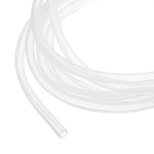 MECCANIXITY 3 m Split Silicone Cable Sleeve Tubing, ID 5mm Clear Split Silicone Tube Cord Organizer Wire Shielding Sheathing Wrap for USB Charge Power Cord Audio Video Cable - color: Clear, size: 5mm*3m