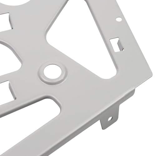 Coshar 2Pcs 3 Layers Shoes Drawer Hinges Fan Shape Shoe Cabinet Rack,Grey | 3 Layers,Stainless Steel Shoe Cabinet Rack Flip Frame, Replacement Fittings, Furniture Parts Hardware - color: Gray, size: 3 Layers