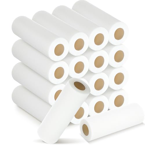 Nuenen 18 Pcs 9 Inch Foam Paint Roller, High Density Foam Paint Roller Covers Paint Roller for Painting Walls Doors Houses Cabinets Ceilings Furniture Smooth Even Finishes, White