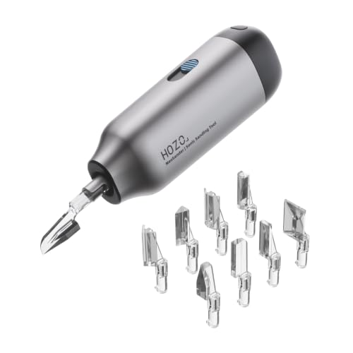 HOZO NeoSander Reciprocating Detail Sander, Mini Electric Pen Sander with 13000 SPM Linear Motion, Adjustable Stroke for Precision Sanding, Ideal for 3D Printing, Model Making, Crafts & DIY Projects - style: NeoSander