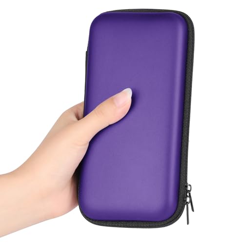 iMangoo Travel Essential Electronics Organizer Charger Case Carrying Pouch - color: Purple, size: Small