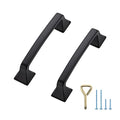 Ravinte Matte Black Cabinet Handles Cabinet Pulls, 3-3/4 Inch, 10 Pack - color: Matte Black, size: 3-3/4 Inch Hole Center