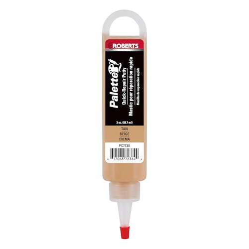 ROBERTS Palette Quick-Repair Putty for Wood, Laminate & Vinyl - Tan - color: tan