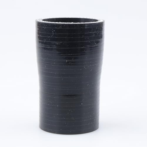 AC PERFORMANCE ID 1-9/16" to 1-3/8" Straight Silicone Hose Reducer Black - color: Black, size: ID 1-9/16" to 1-3/8" (40mm to 35mm)