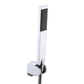 KES Brass Shower Head HandHeld Shower Wand, 1.5-Meter Long Hose Square - color: Polished Chrome