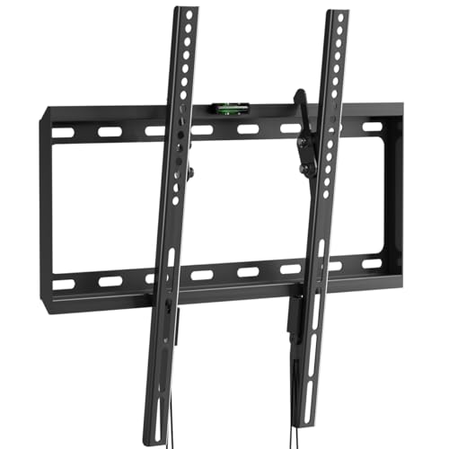 Suptek Tilt TV Wall Mount for Most 26-65 inch LED, LCD and Plasma TV, Max 400x400mm VESA and 99lbs Load Capacity, Fits Studs 16" Apart, Low Profile - size: 26"-60" TV - for wood studs up to 16"