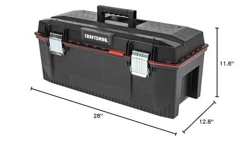 CRAFTSMAN PRO Tool Box, Lockable, 28-in. (CMST28001) - style: 28in Tool Box