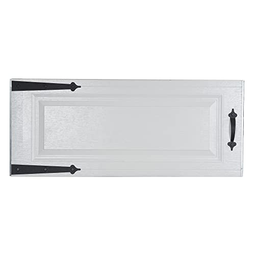 Household Essentials Garage Handle and Hinge Magnets – Decorative Magnetic Hardware Steel Doors, Easy Installation, Durable & Weatherproof, Set of 6 (Pack of 12) - size: Pack of 12, style: Standard Hinges