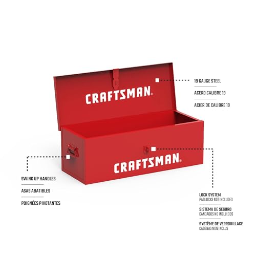 30" Craftsman Utility Box in Red