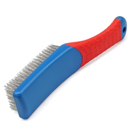 Zorfeter 2 PCS Heavy Duty Wire Brushes, for Cleaning/Metal Rust Removal