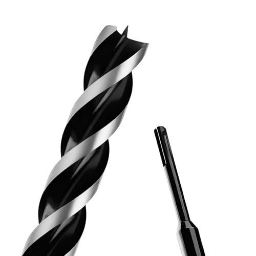 1-1/2" x 24" Auger Drill Bit with SDS Plus Shank for Wood - size: 1-1/2"x24"