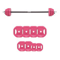 RitFit Adjustable Barbell Weight Set with Padded Bar for Home Gym - style: 60LB