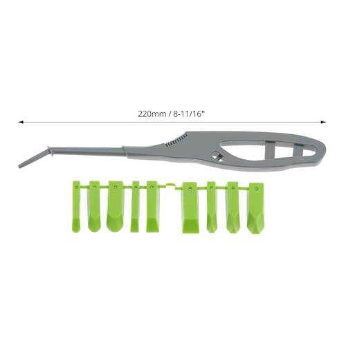 QWORK Caulking Tool Kit, Silicone Finishing Tools with 9 Interchangeable Pads for Tight Areas