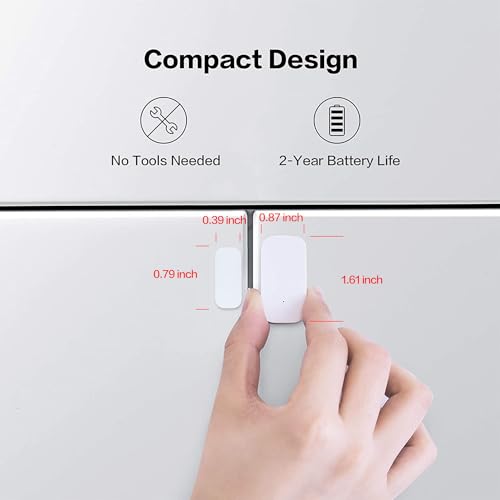 Aqara Zigbee Door and Window Sensor 1 Pack, Wireless Mini Contact Sensor - style: 1 pack
